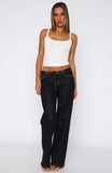 Skylar Low Rise Straight Leg Jeans Dark Indigo