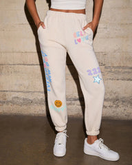 Good Things Are Coming Graphic Sweatpants