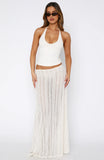 Beach Bound Maxi Skirt Pearl