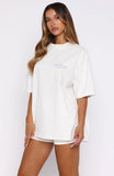 Care For You Oversized Tee White