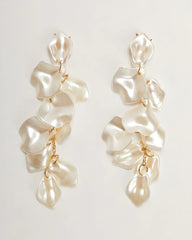 Etta Textured Drop Earrings