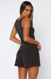 From The Archives Lexi Lounge Shorts Charcoal