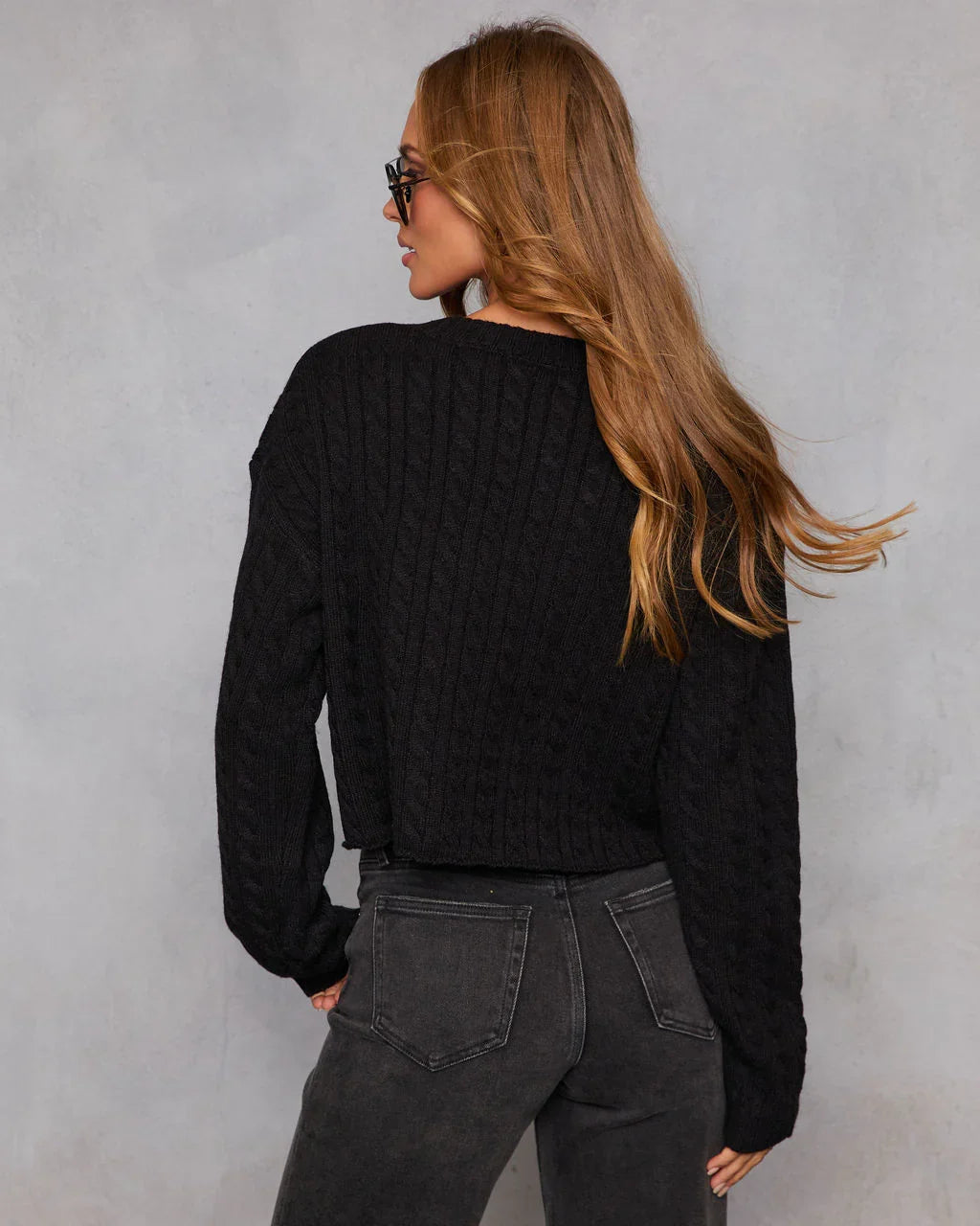 Nevah Cable Knit Sweater
