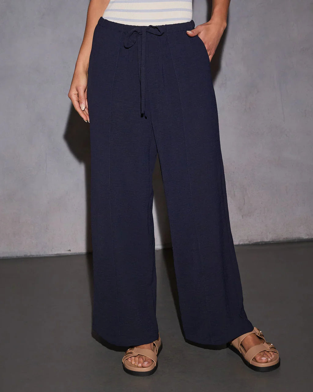 Keep It Cool Relaxed Straight Leg Pants