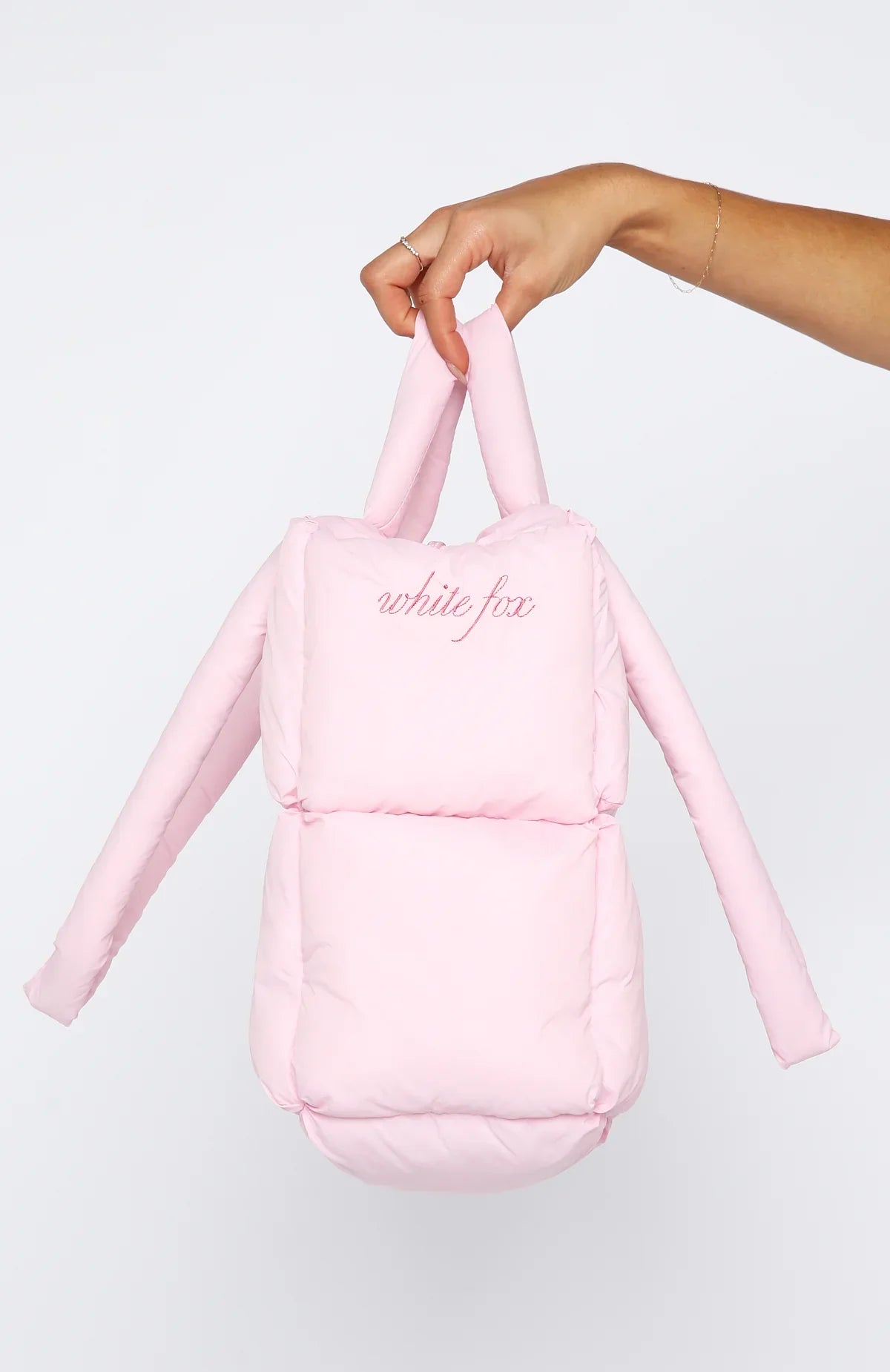 Malik Puffer Shoulder Bag Marshmallow