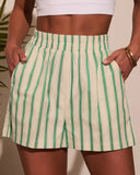 Peyton Striped Poplin Shorts