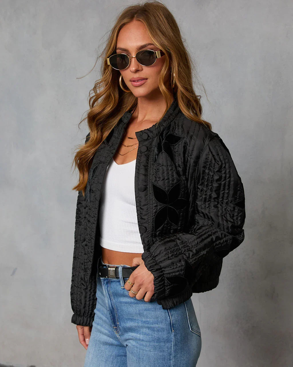 Next Standard Quilted Bomber Jacket