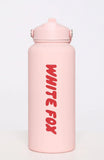 Staying Hydrated Drink Bottle 1L Pink Red