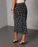 Sweetie Bloom Floral Midi Skirt