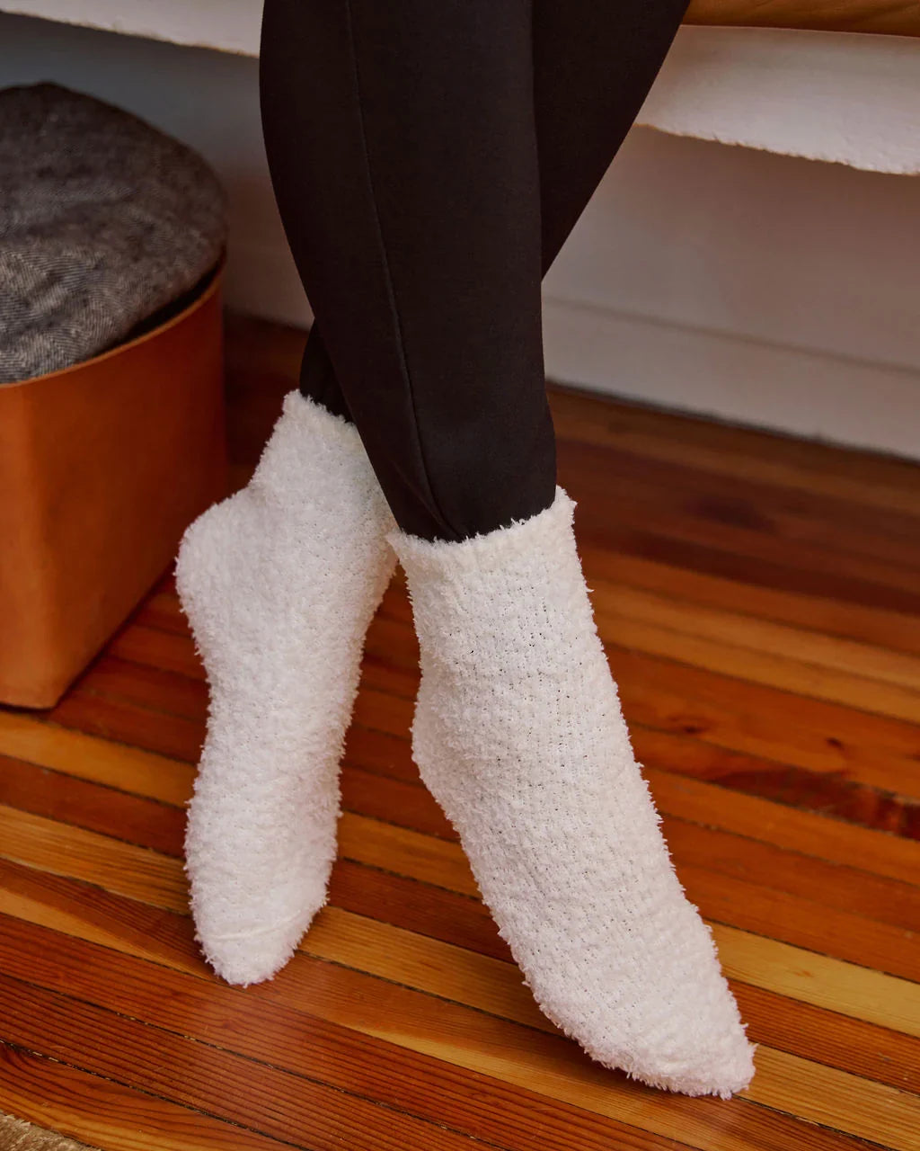 Snowed In Cozy Chenille Socks