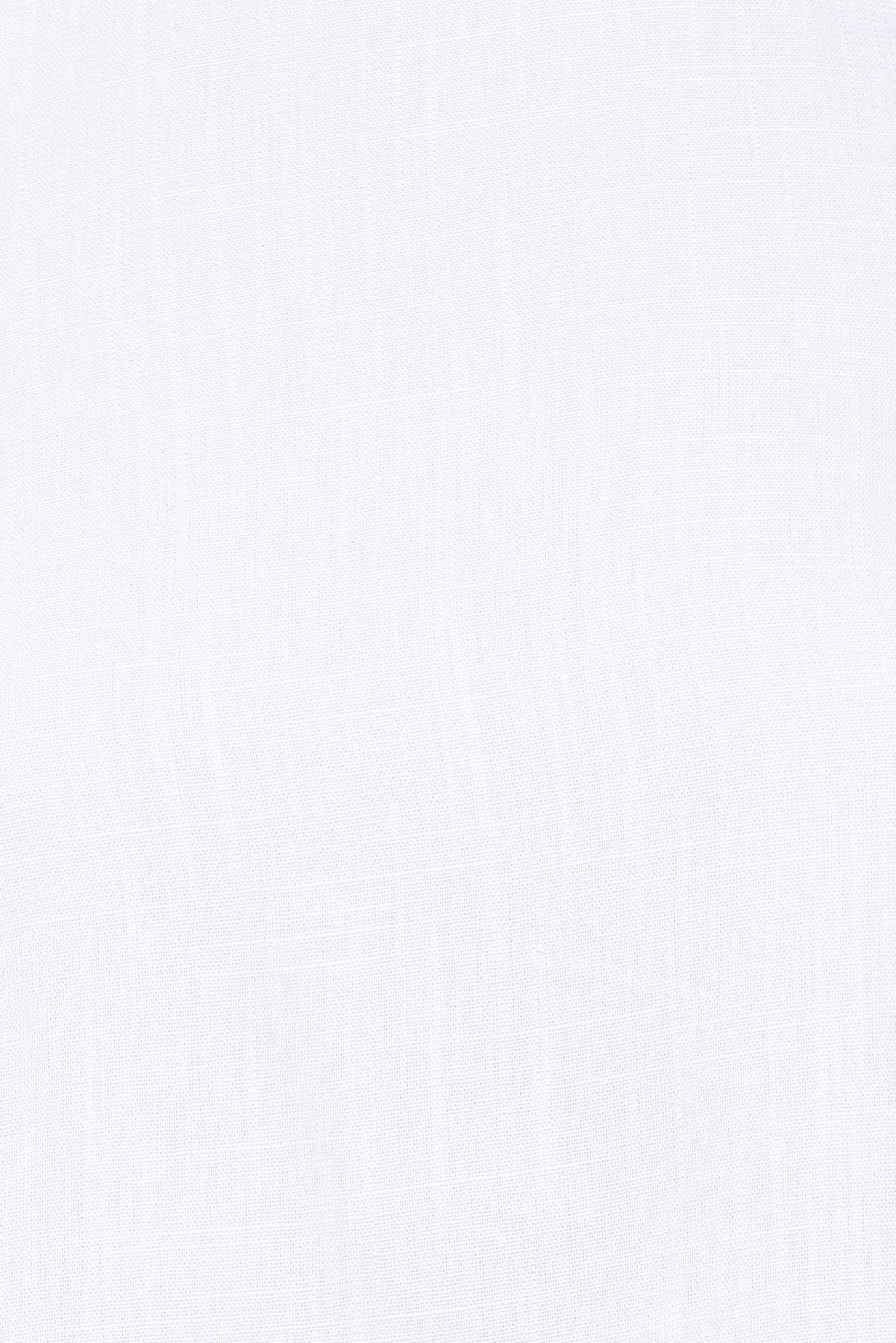 Madison Linen Cropped Tank White