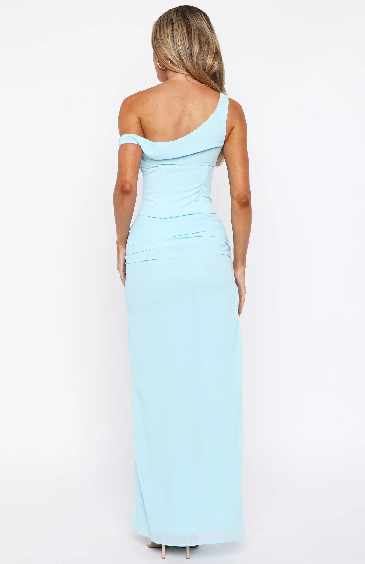 Unavailable Energy Maxi Dress Ice Blue