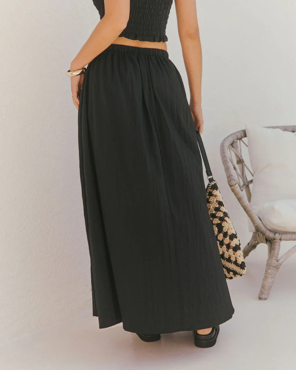 Sunveil Ripstop Maxi Skirt