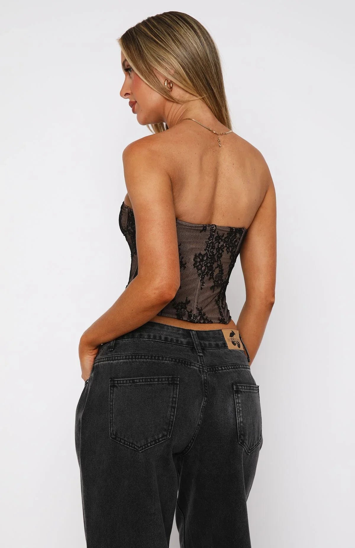 Feel You Near Bustier Black