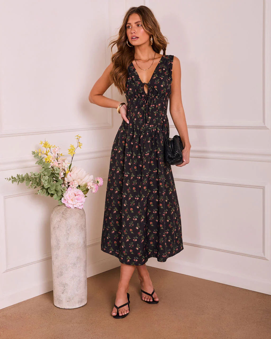 Nova Garden Floral Maxi Dress