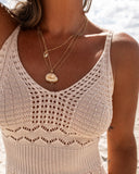 Sandy Treasures Layered Shell Necklace