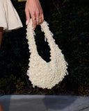 Lilah Pearl Embellished Shoulder Bag