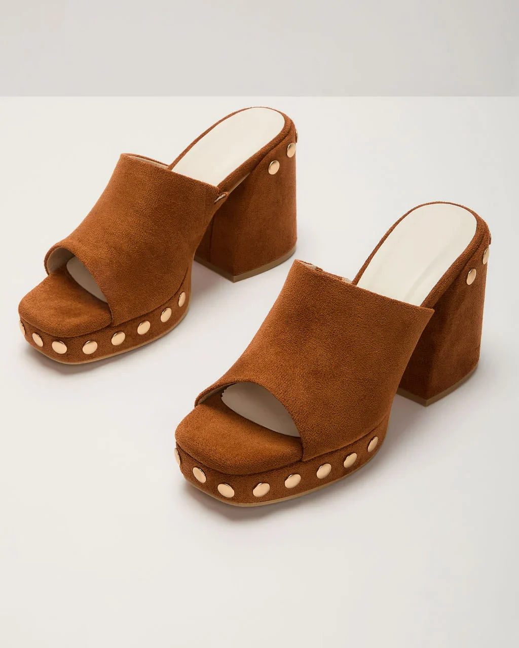 Asha Studded Platform Mule