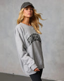 Homebody Chic Graphic Sweatshirt