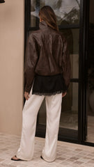 Rhode Jacket Brown