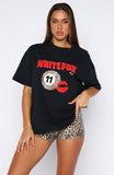 11th Street Concrete Jungle Oversized Tee Blueberry Twist