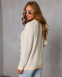 Pale Morning Knit Cardigan