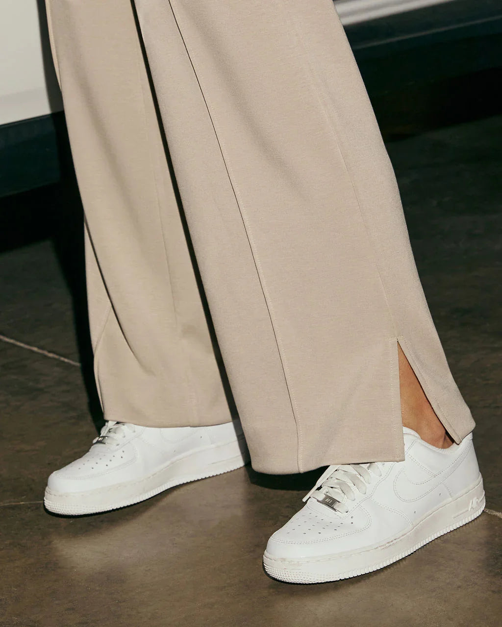 On The Way Sporty Wide Leg Pants