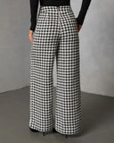 Seeley Houndstooth Straight Leg Pant