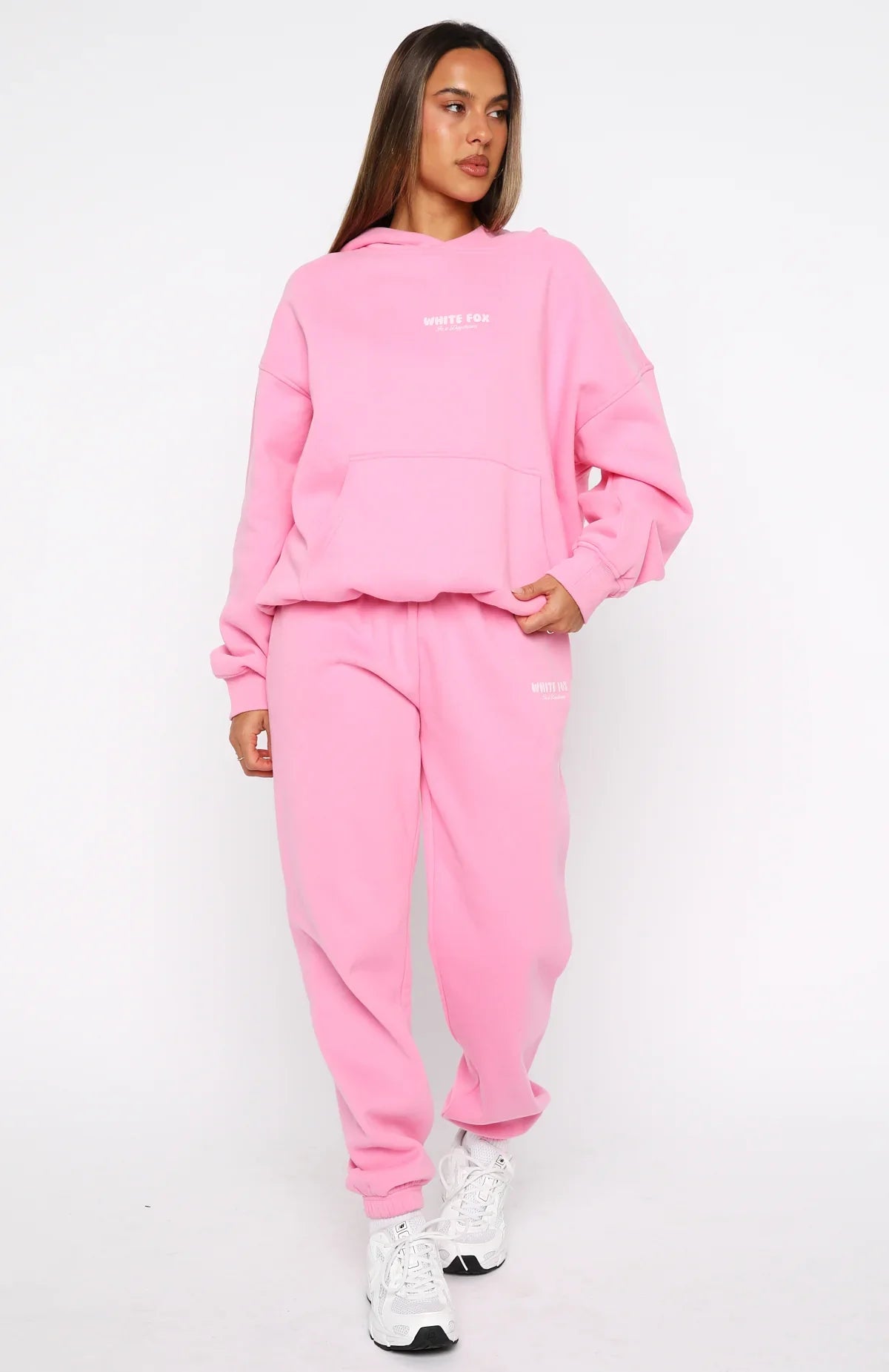 Daydreamers Nadia Oversized Hoodie Bubblegum