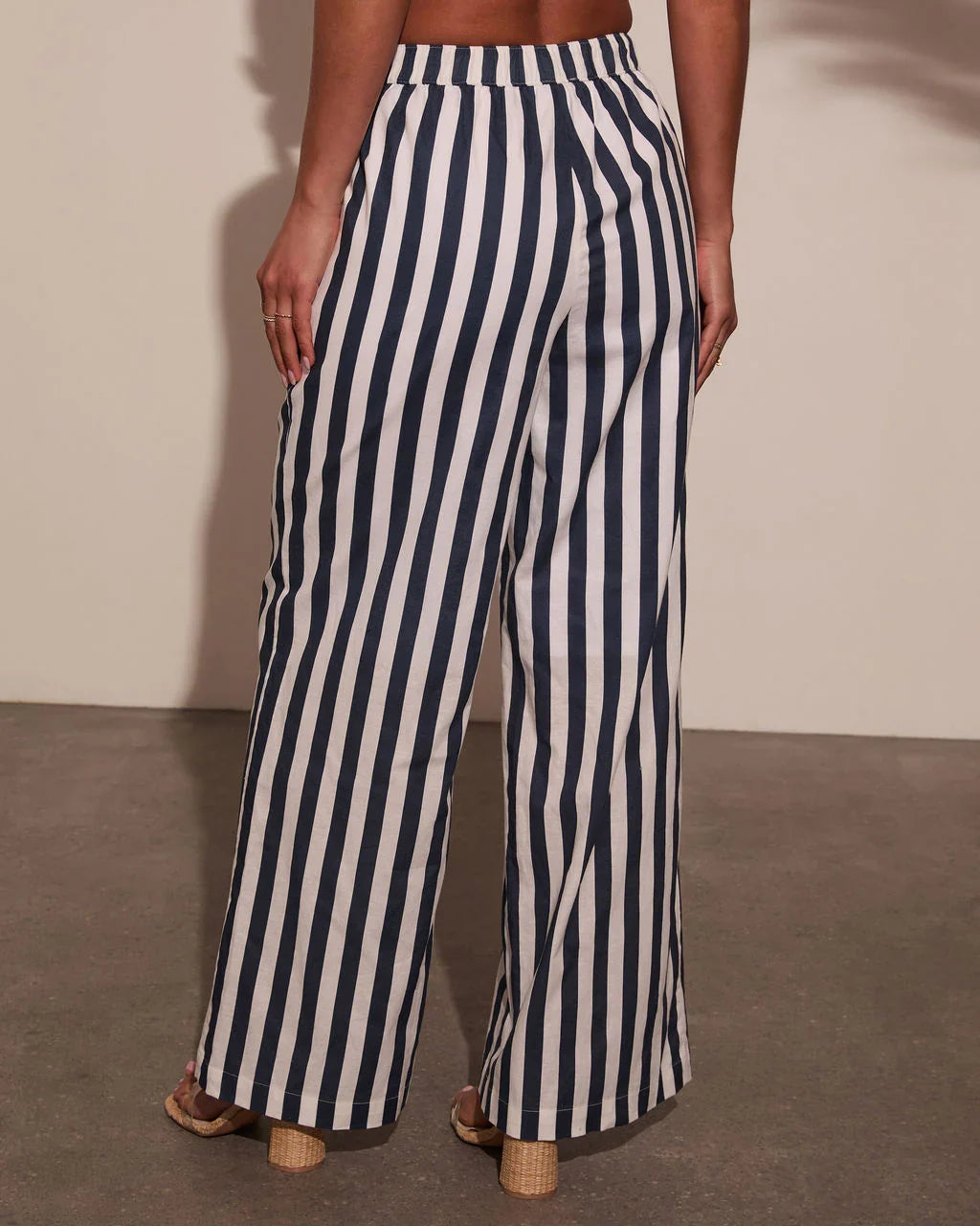 Liberty Lane Striped Wide Leg Pants