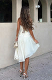 Forever Love Midi Skirt Off White