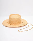 Vaycay Nomad Chain Link Straw Hat
