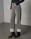 Amiri Super Stretch High Rise Straight Jeans
