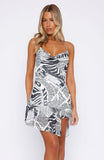 My Darling Mini Dress Newsprint
