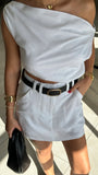 Emory Top White