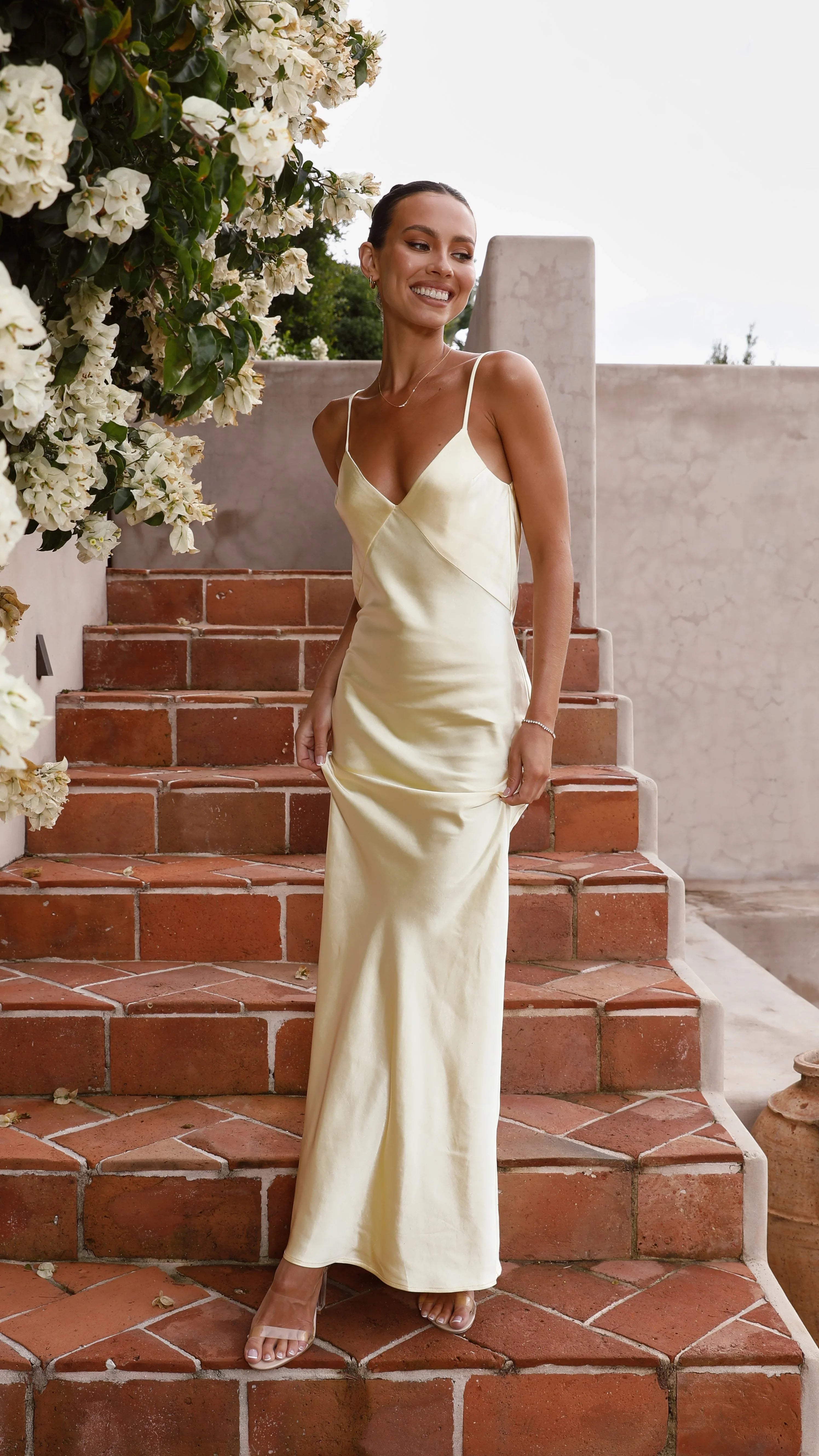 Gisella Maxi Dress Yellow