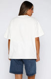 Got That Glow Oversized Tee White